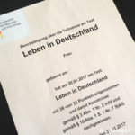 Einbürgerungstest（Leben in Deutschland）合格！ようやくテストから解放！
